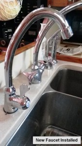New faucet
