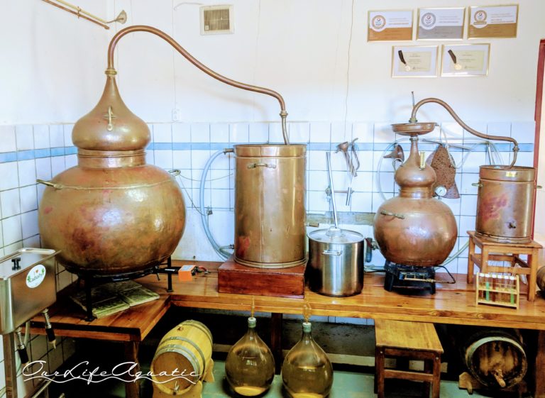Cadushi Distillery old-fashioned copper still