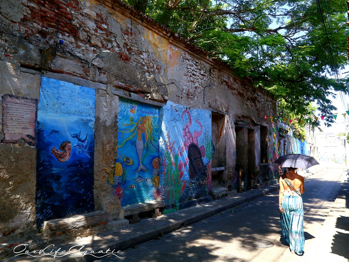 Street art in the Getsemani district