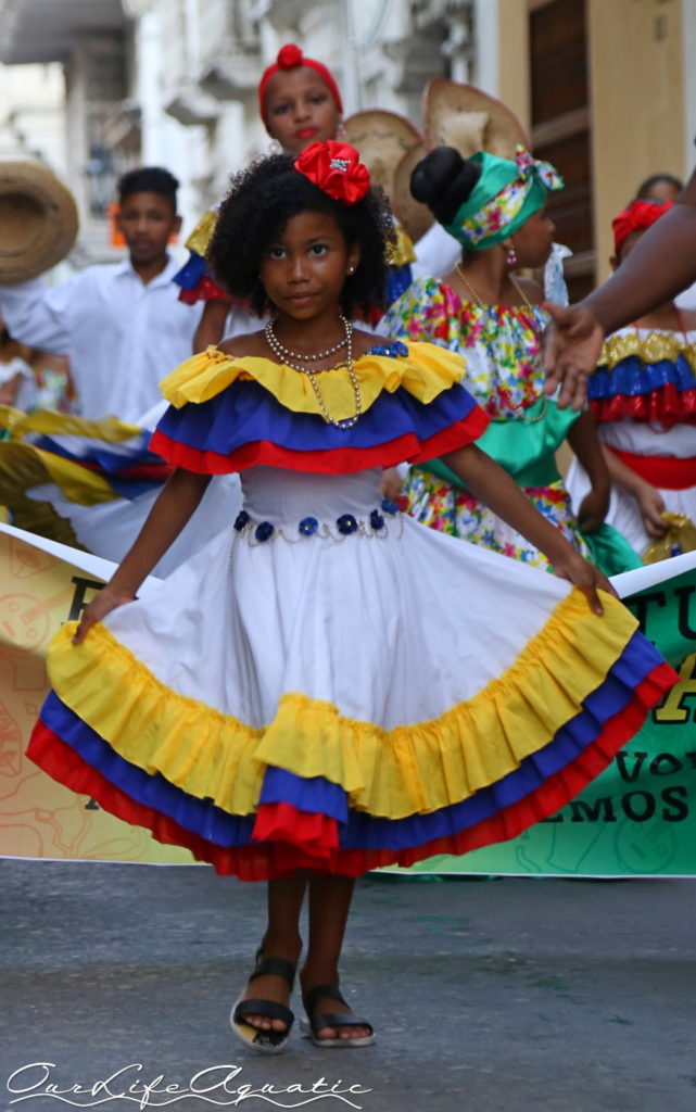 Traditional Colombian colors