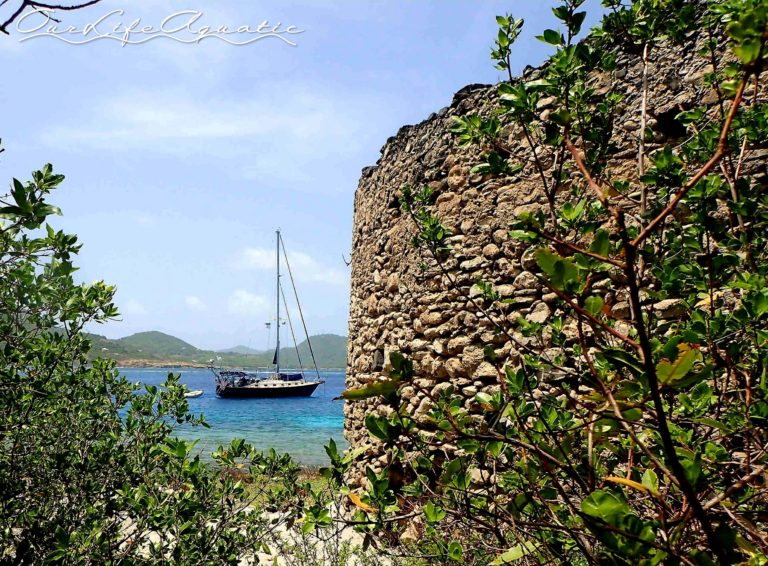 Our last secluded anchorage in Carriacou