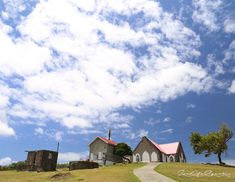 Built in 1643, St. Thomas' Lowland Church was the first Anglican Church in the Caribbean