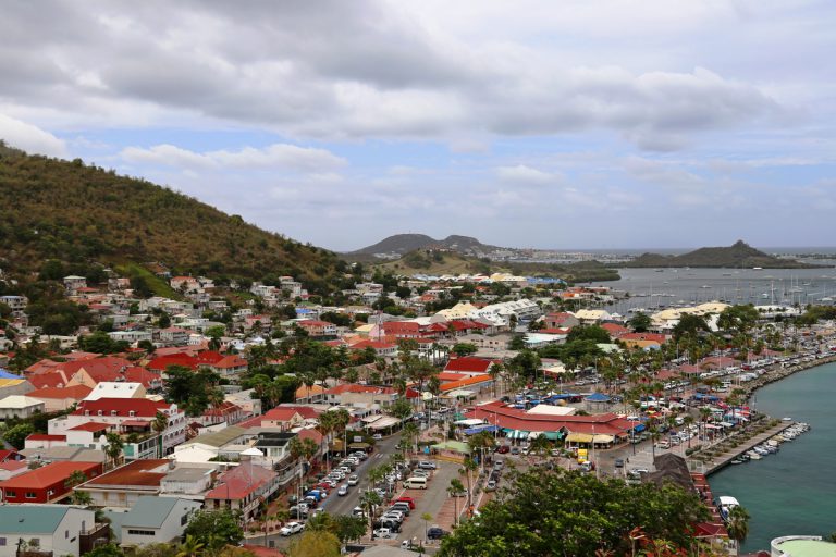 The colorful city of Marigot