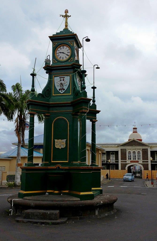 Picturesque downtown Basseterre 