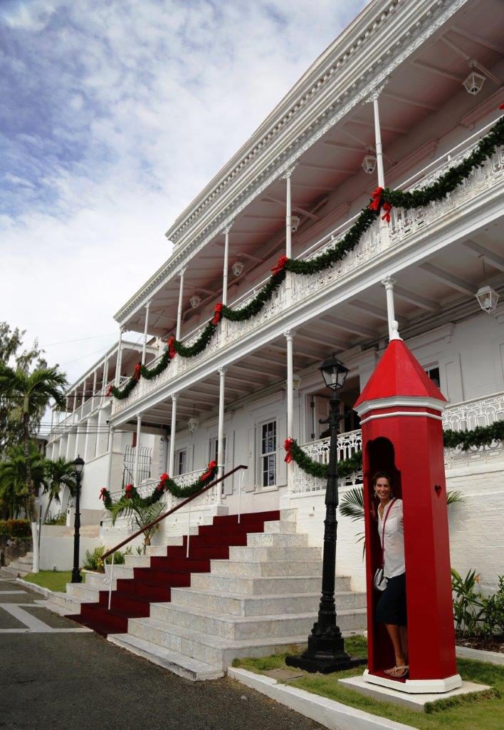 Beautiful buildings are everywhere in Charlotte Amalie